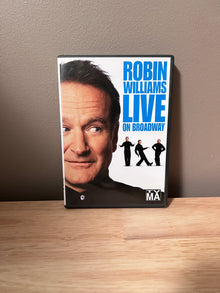 Front cover of Robin Williams: Live on Broadway DVD