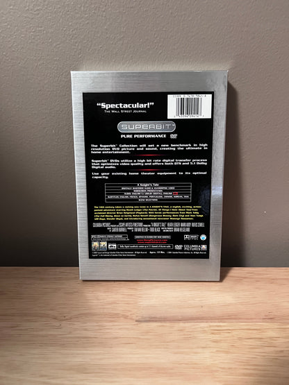 Back cover of A Knight’s Tale (Superbit) DVD