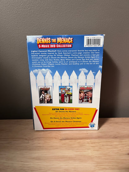 Back cover of Dennis the Menace: 3-Movie DVD Collection DVD