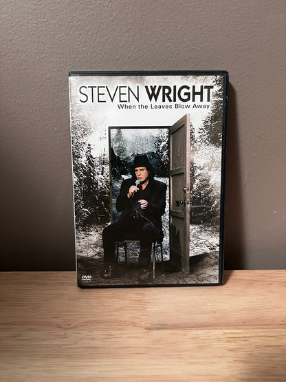 Front cover of Steven Wright: When the Leaves Blow Away DVD