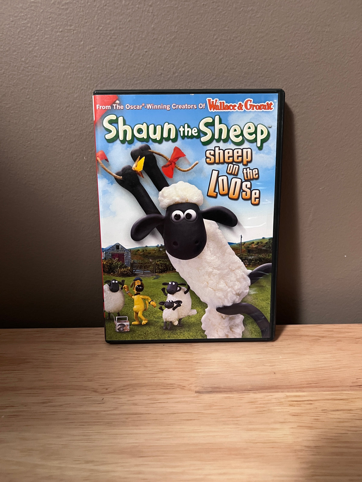 Front cover of Shaun the Sheep: Sheep on the Loose DVD