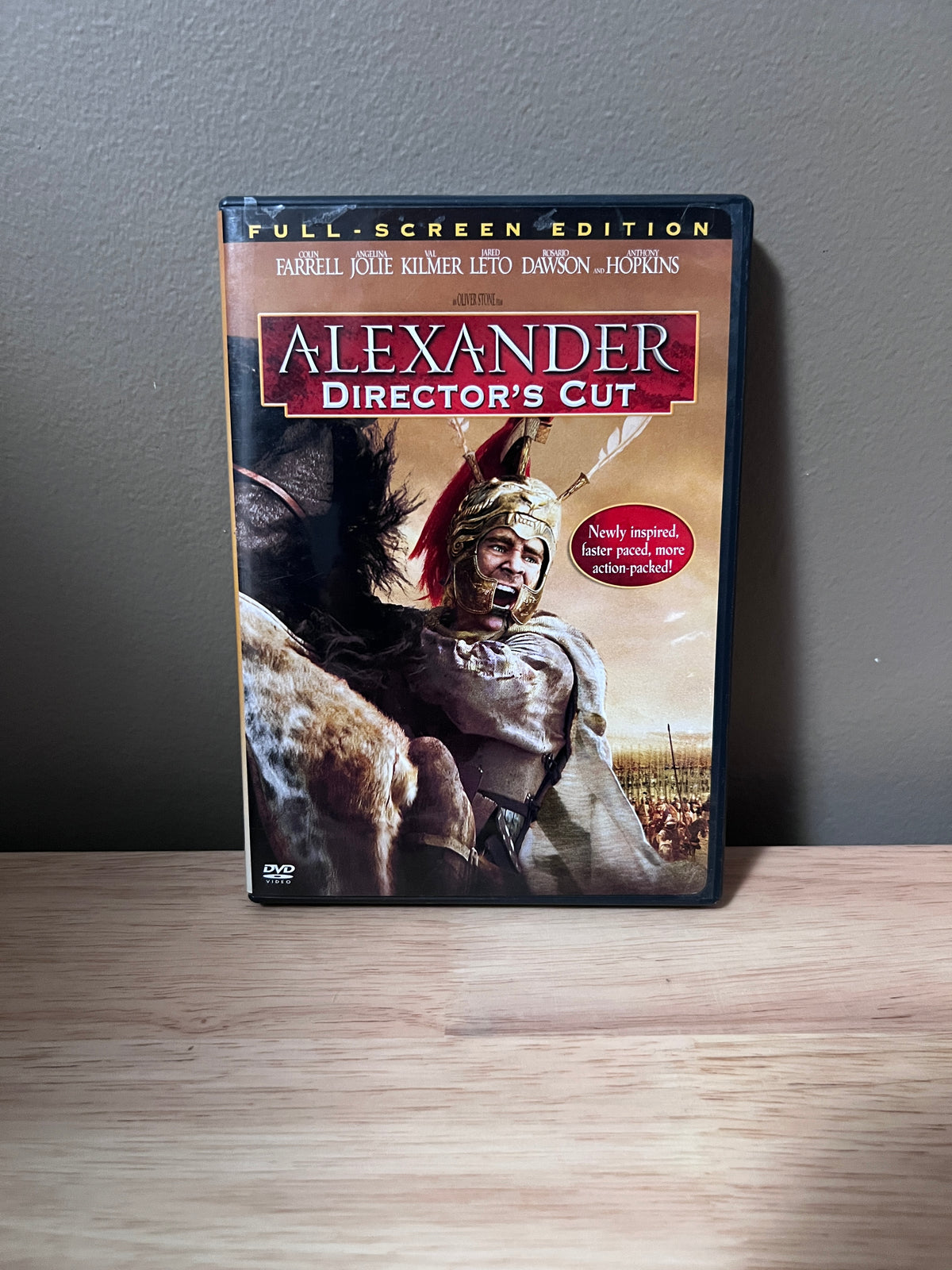 Front cover of Alexander: Director’s Cut (Full Screen) DVD