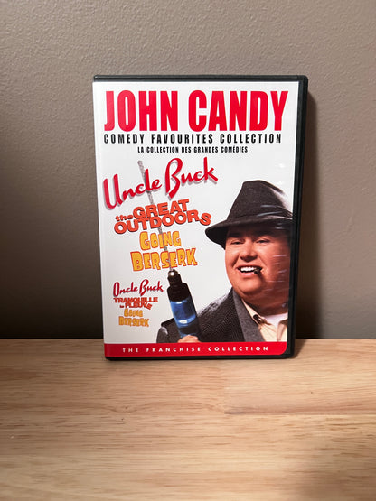 Front cover of John Candy Comedy Favourites Collection DVD