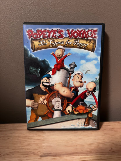 Front cover of Popeye's Voyage: The Quest for Pappy DVD