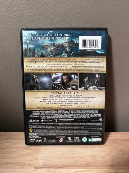 Rear / packaging view of The Hobbit: The Desolation of Smaug (2-Disc Special Edition) DVD
