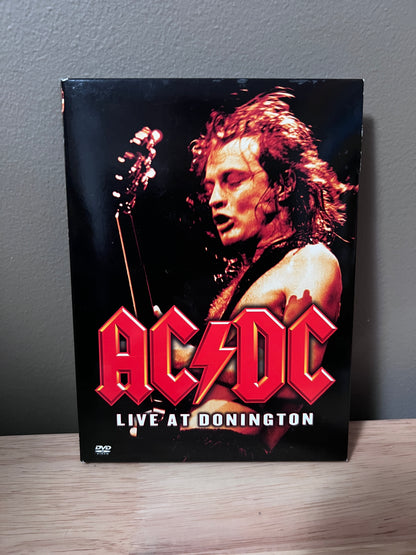 Front cover of AC/DC: Live at Donington DVD