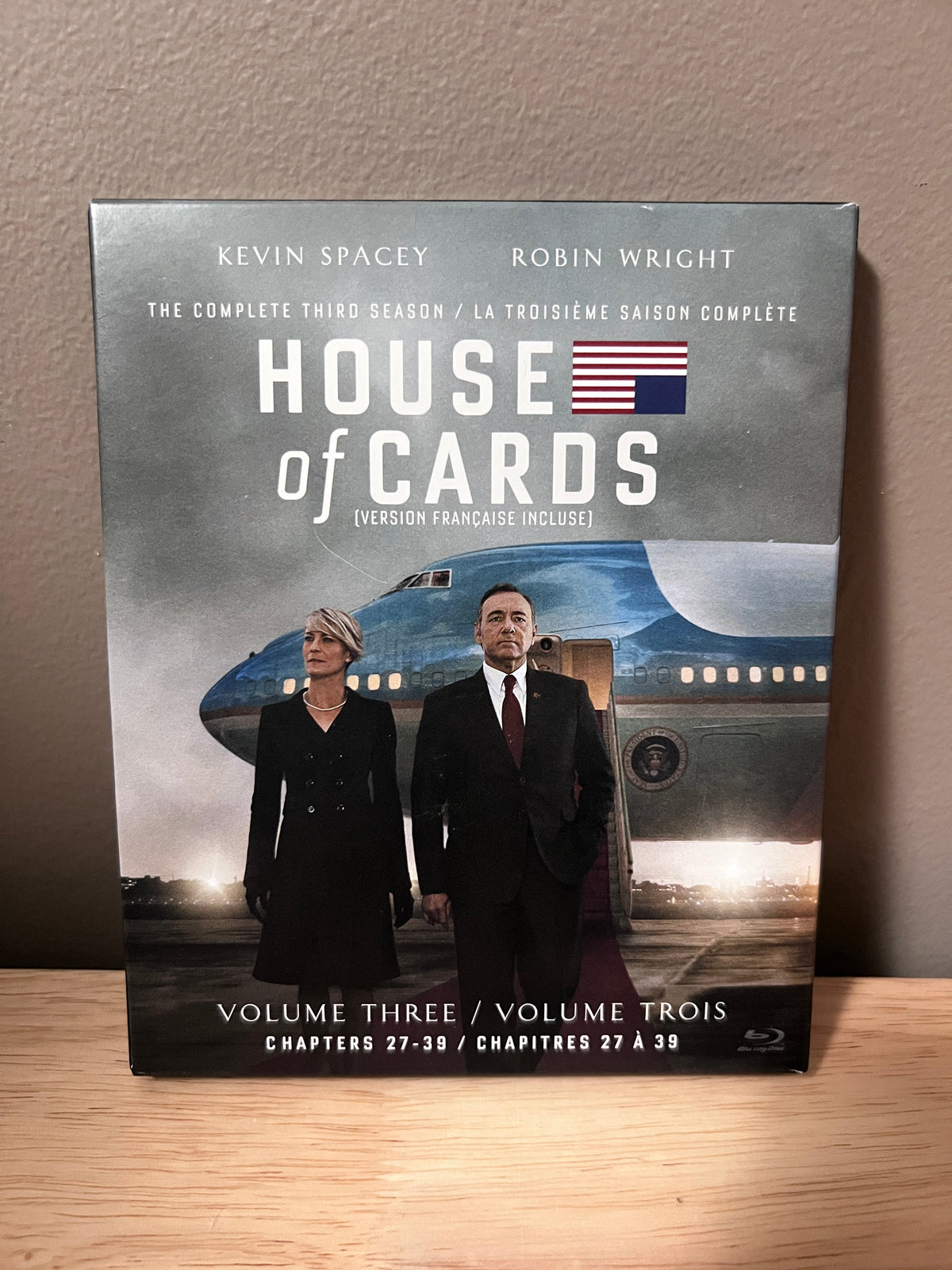 Front cover of House of Cards: Volume Three Blu-ray