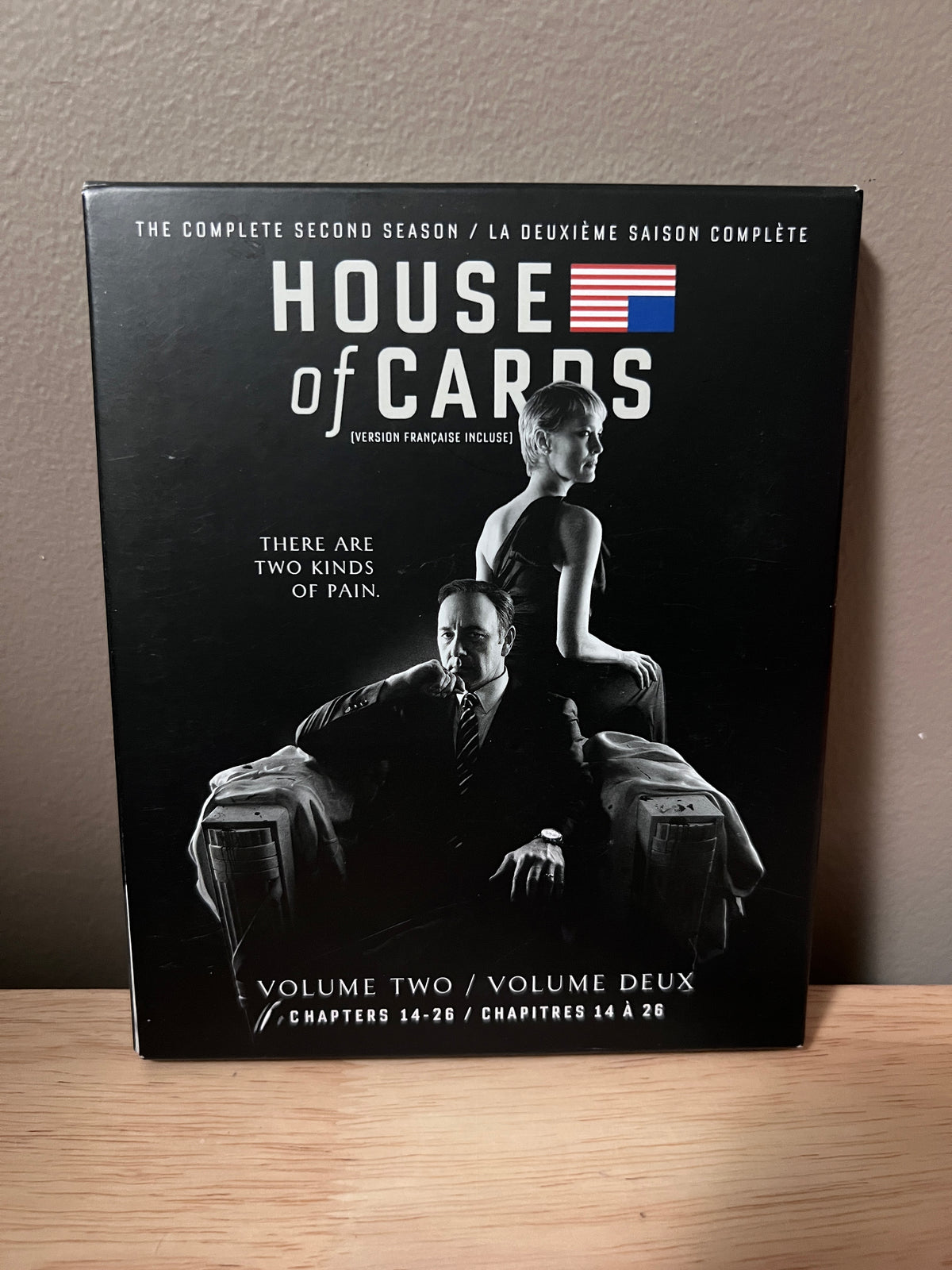 Front cover of House of Cards: Volume Two Blu-ray