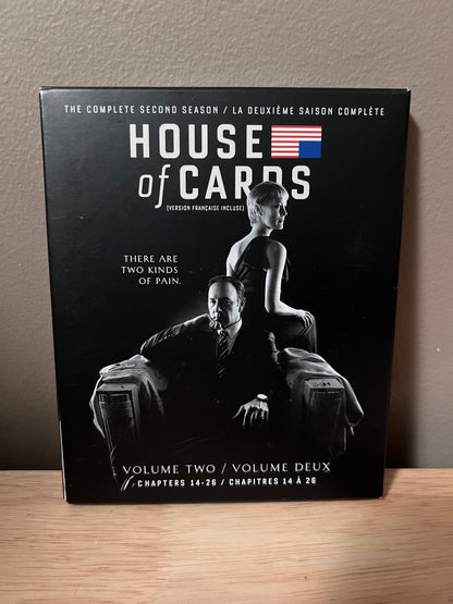 Front cover of House of Cards: Volume Two Blu-ray