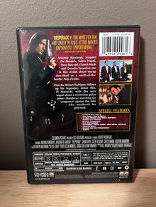 Rear / packaging view of Desperado: Special Edition DVD