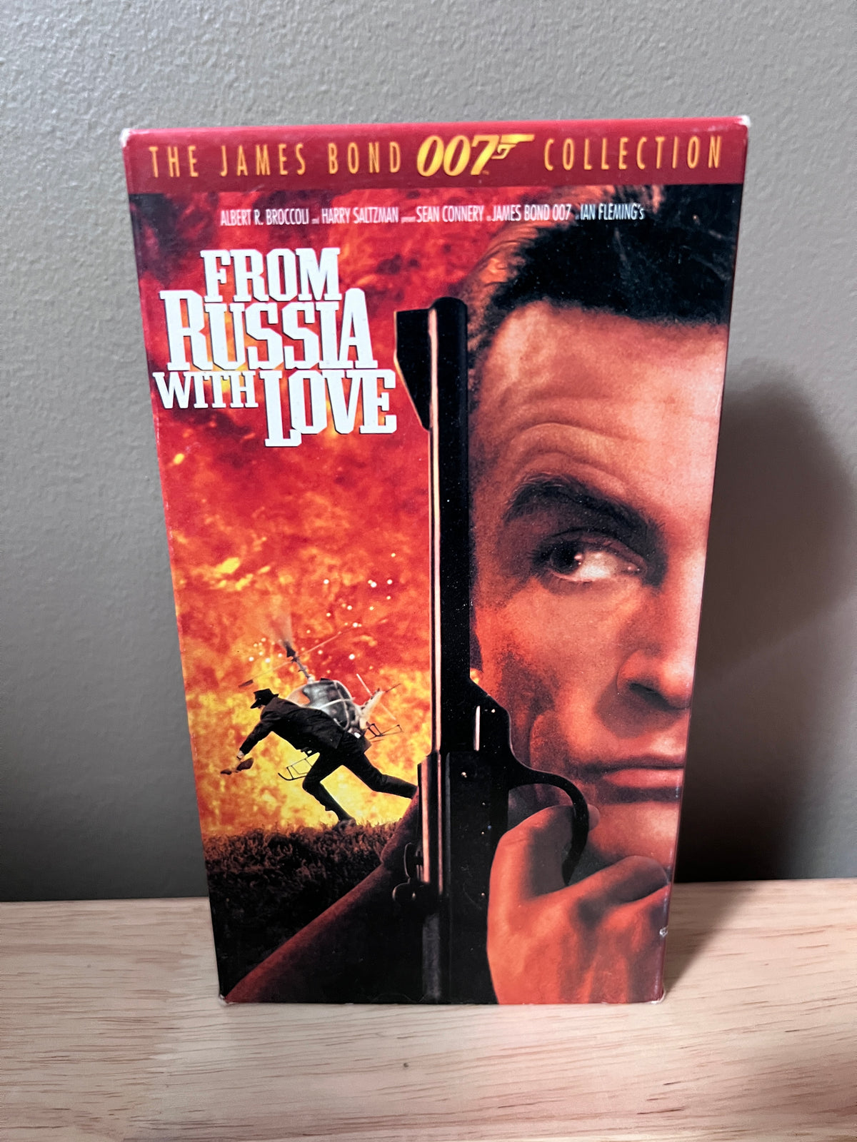 Front packaging of From Russia with Love: The James Bond 007 Collection VHS