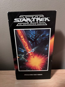 Front packaging of Star Trek VI: The Undiscovered Country VHS