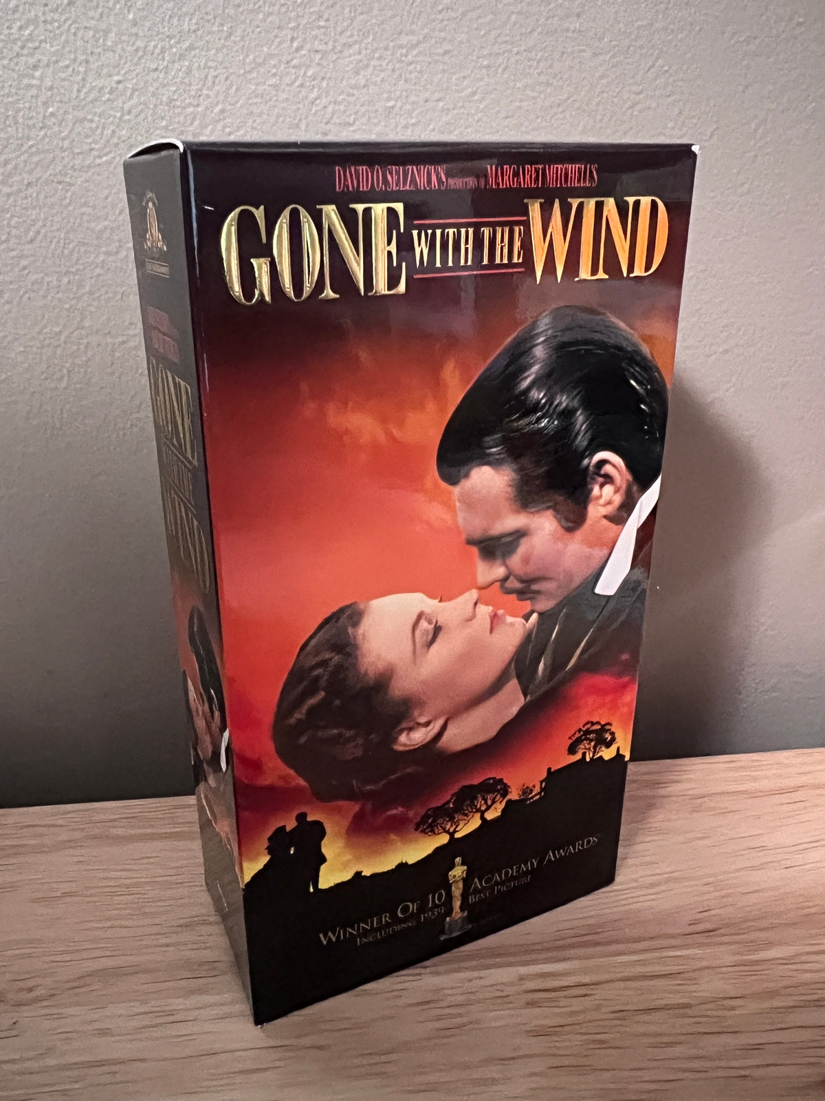Front packaging of Gone with the Wind VHS
