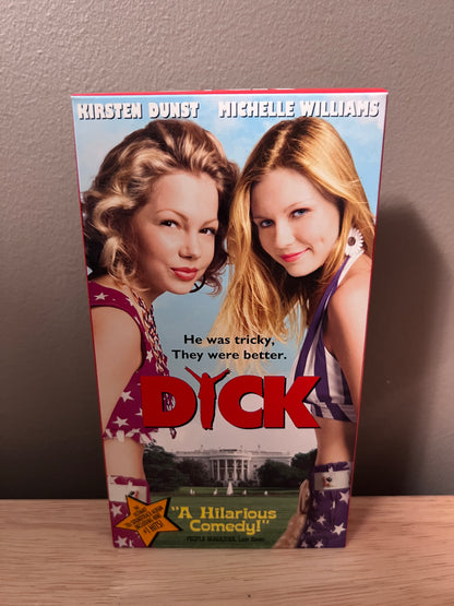 Front packaging of Dick VHS