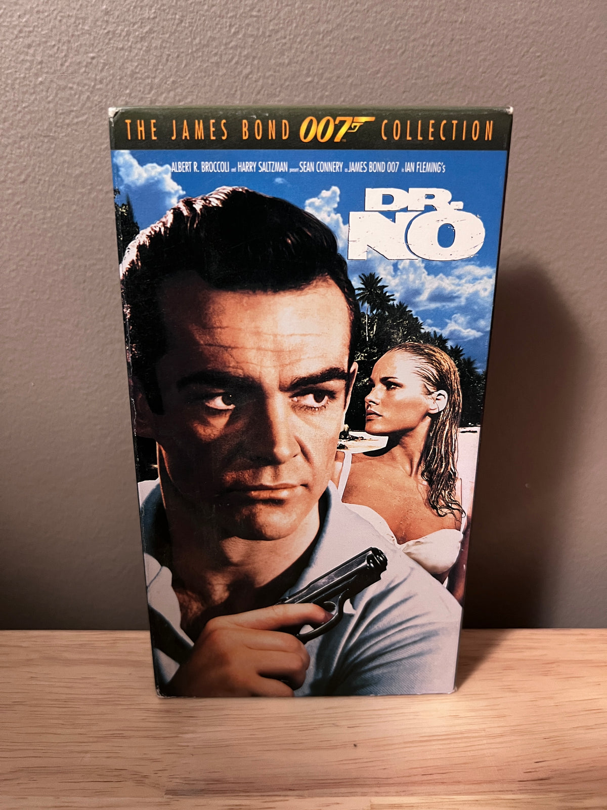 Front packaging of Dr. No: The James Bond 007 Collection VHS