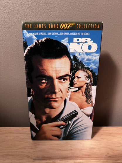 Front packaging of Dr. No: The James Bond 007 Collection VHS