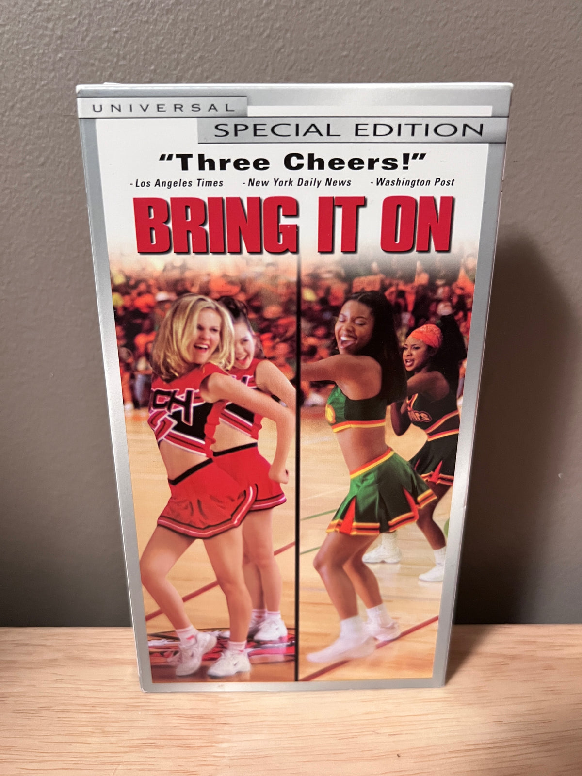 Front packaging of Bring It On: Special Edition VHS