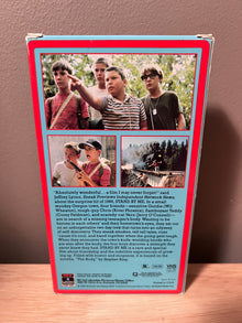 Back packaging of Stand by Me VHS