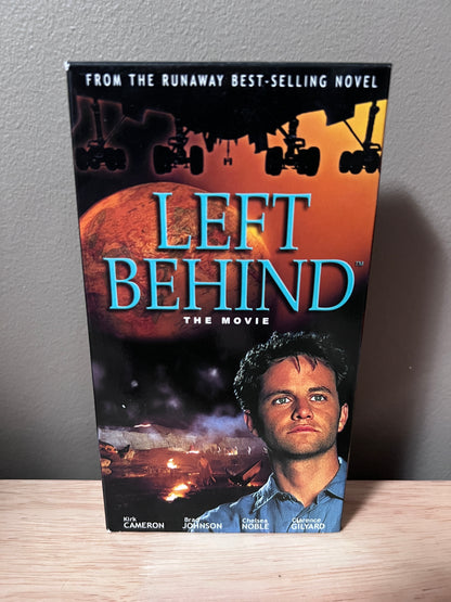 Front packaging of Left Behind: The Movie VHS