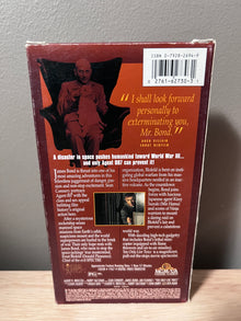 Back packaging of You Only Live Twice: The James Bond 007 Collection VHS