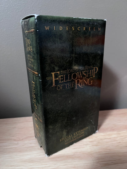 The Lord of the Rings: The Fellowship of the Ring — Special Extended VHS Edition (Widescreen) - front