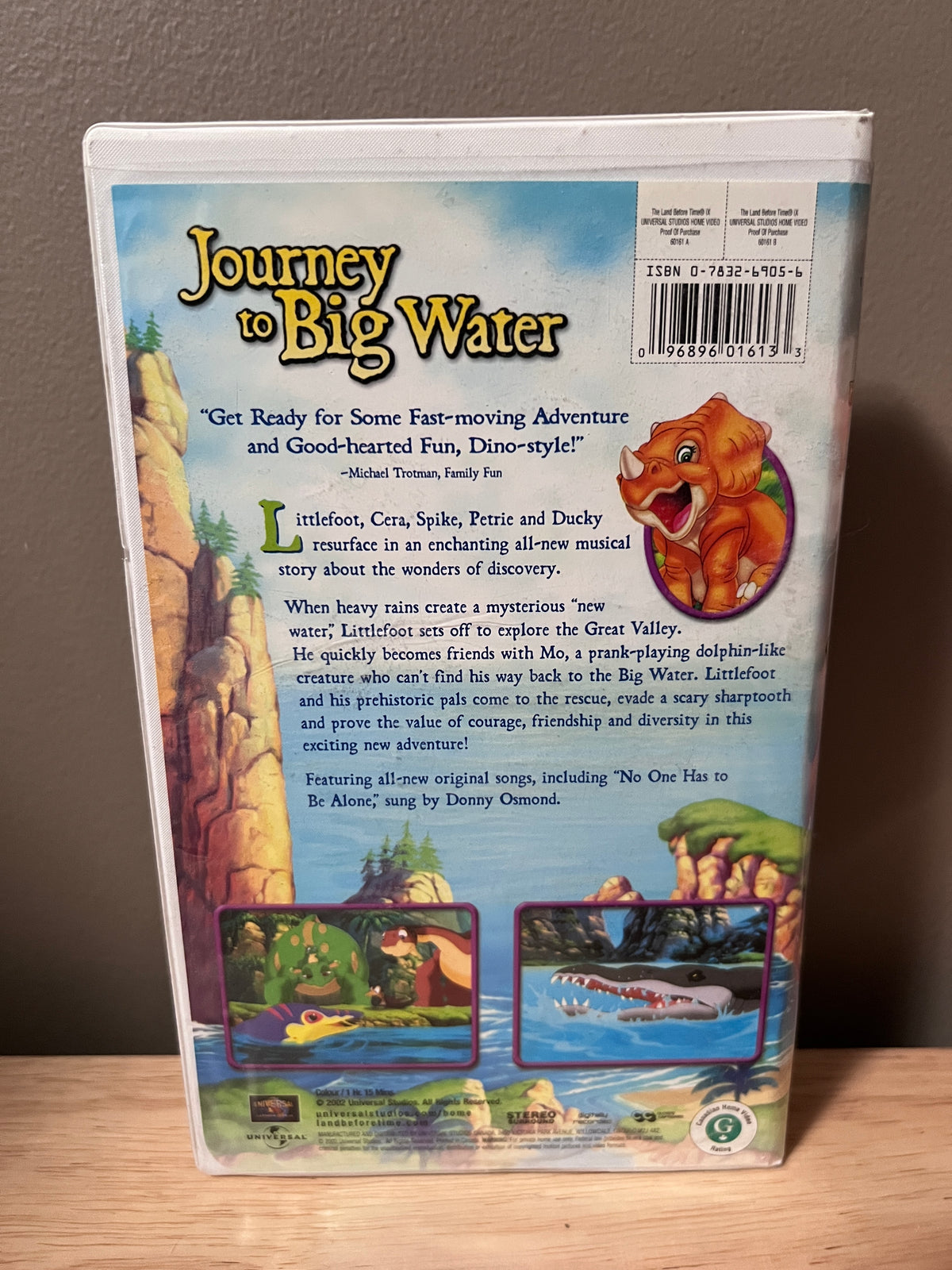 The Land Before Time IX: Journey to Big Water - back