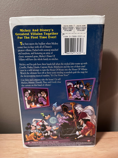 Mickey’s House of Villains - back