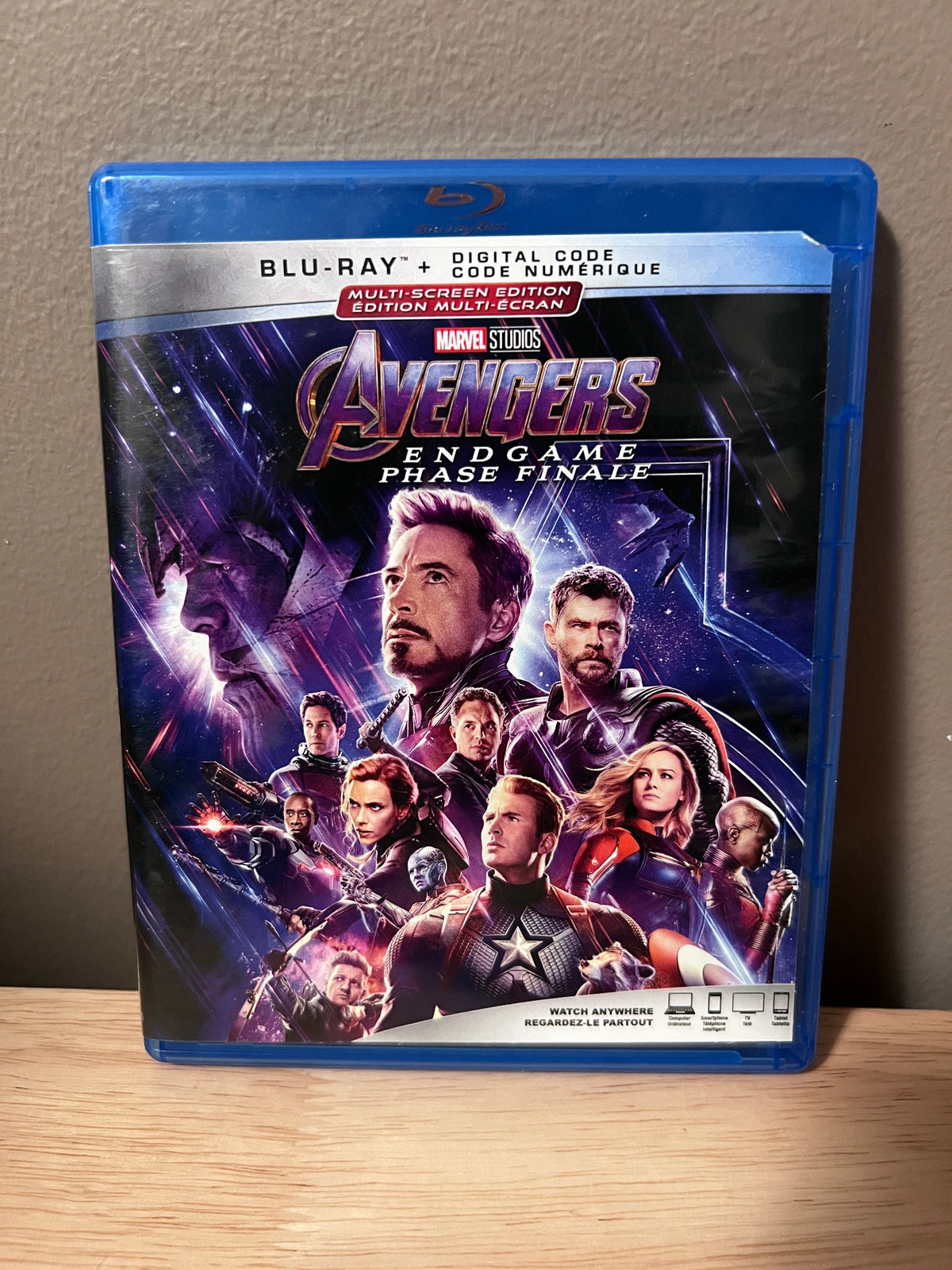 Avengers: Endgame - front