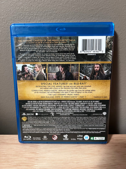 The Hobbit: The Battle of the Five Armies - back