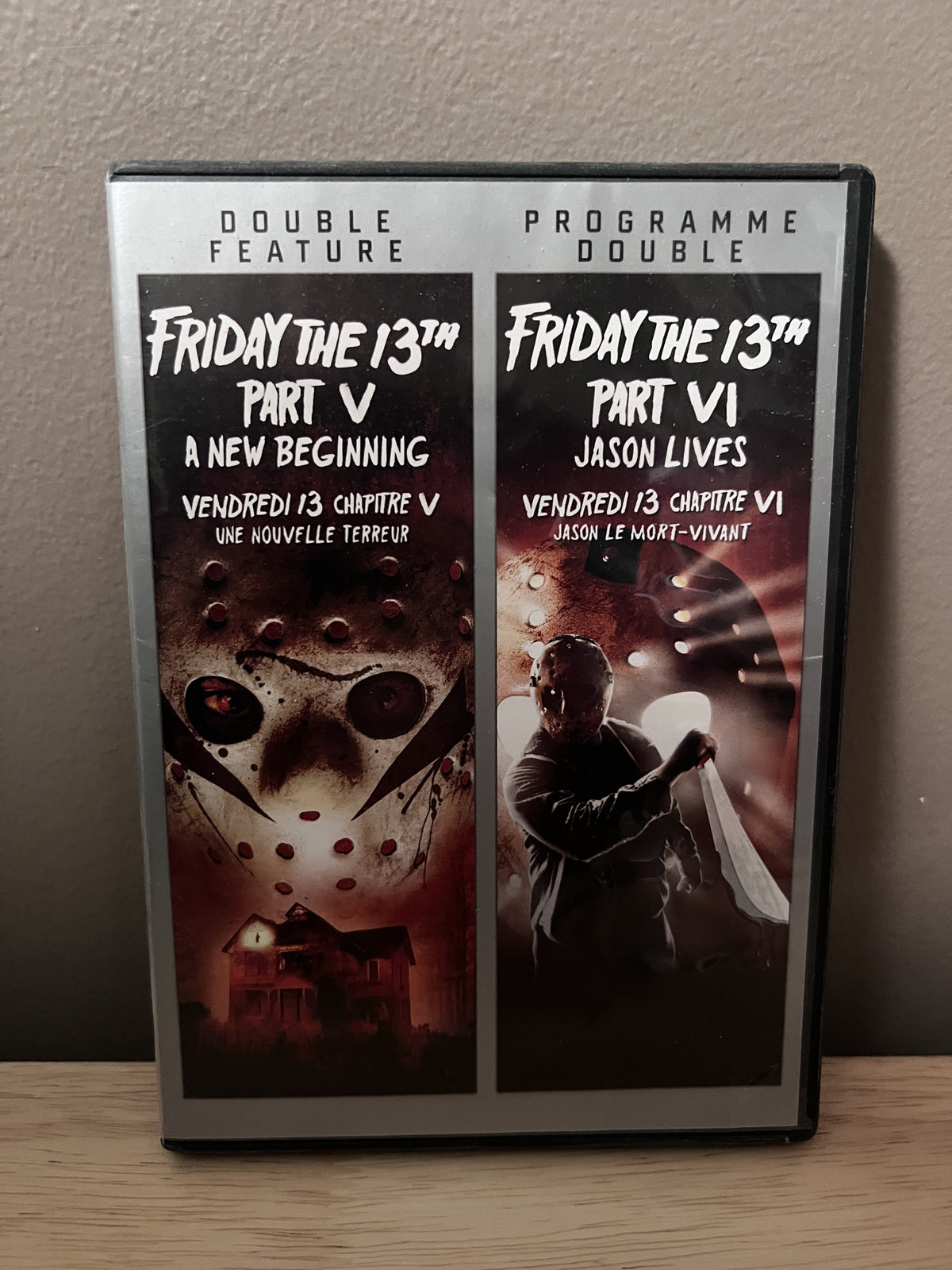 Friday the 13th Part V: A New Beginning / Part VI: Jason Lives — front