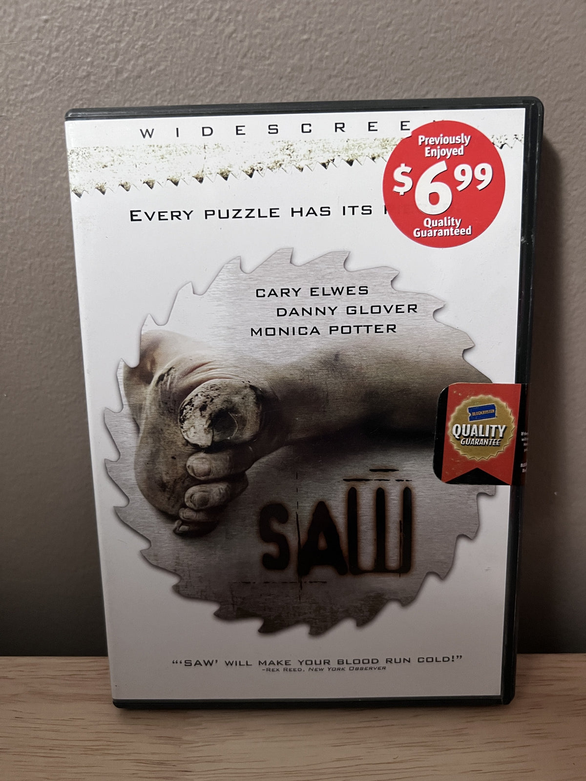 Saw (2004): Widescreen — front