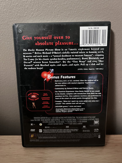The Rocky Horror Picture Show — back