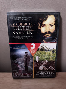 The Six Degrees of Helter Skelter / The Ted Bundy Story / Boneyard — front