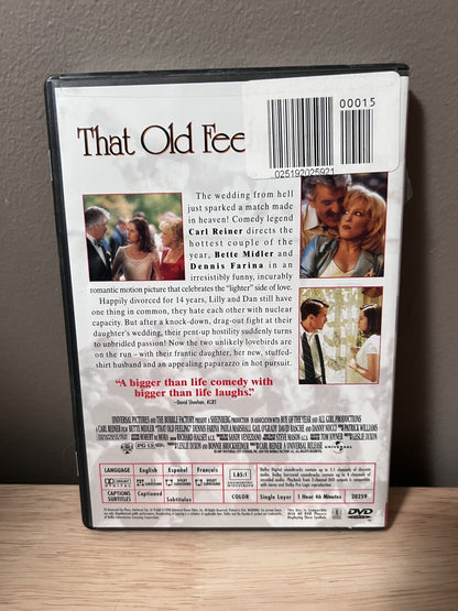 That Old Feeling: Widescreen — back