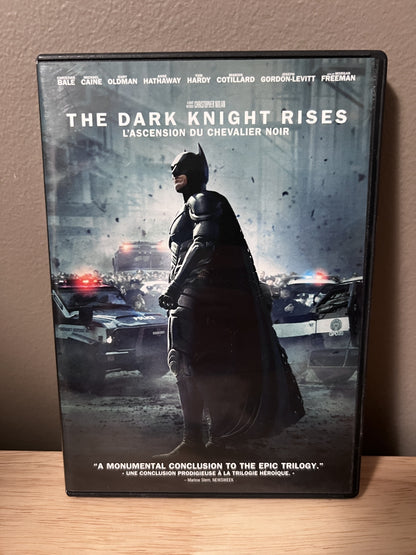 The Dark Knight Rises — front