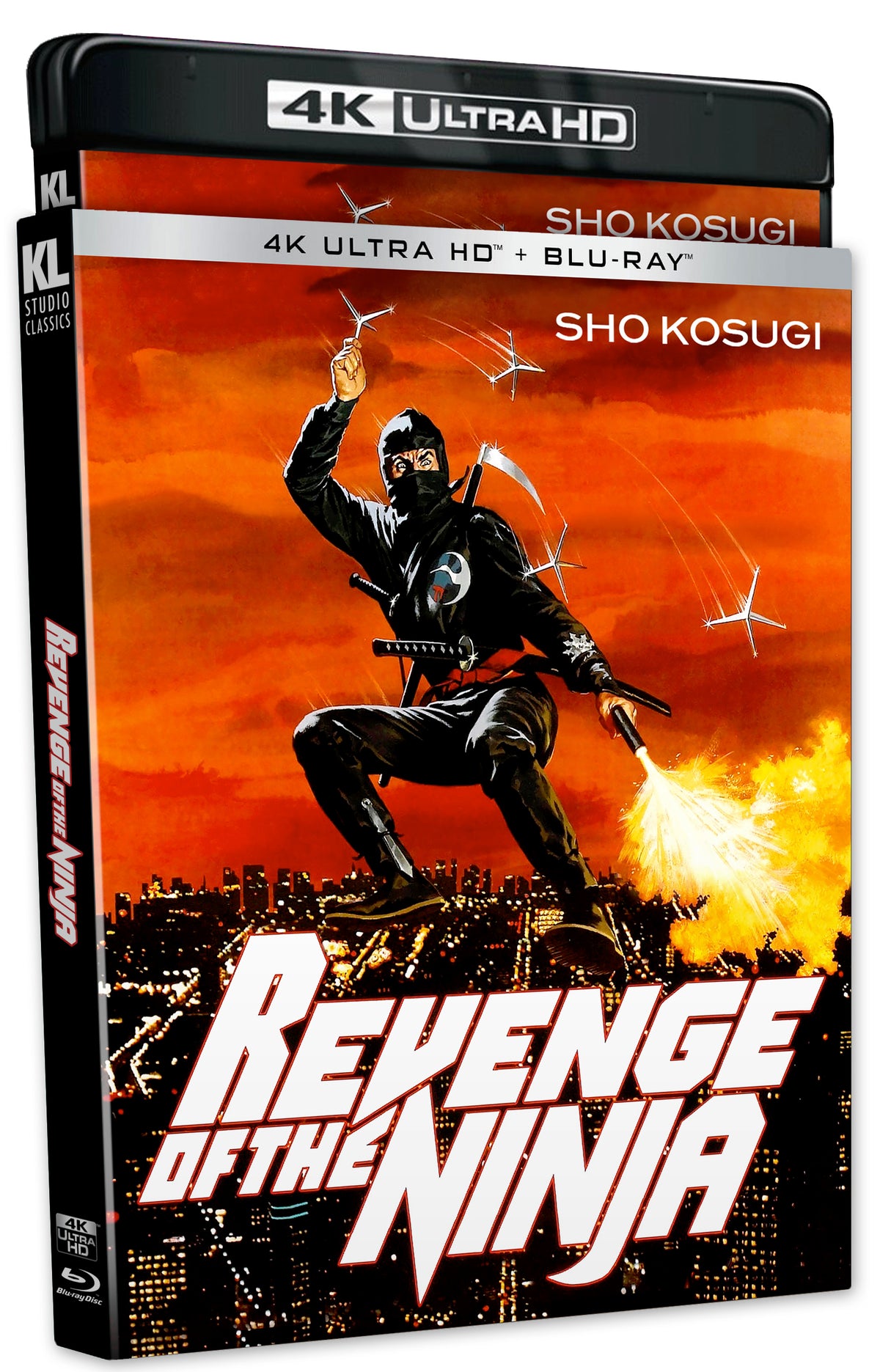 Front cover of Revenge of the Ninja [4K Ultra HD + Blu-ray]