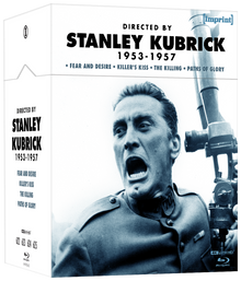 Directed By... Stanley Kubrick (1953–1957) Limited Edition Hardbox (Australian Import) [4K Ultra HD + Blu-ray] front and spine