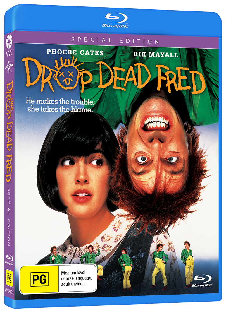 Drop Dead Fred Special Edition (Australian Import) [Blu-ray] front and spine