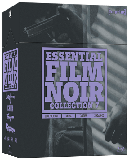 Essential Film Noir: Collection 7 Limited Edition Hardbox (Australian Import) [Blu-ray] front and spine