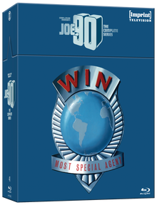 Joe 90: The Complete Series Limited Edition Hardbox (Australian Import) [Blu-ray] front and spine