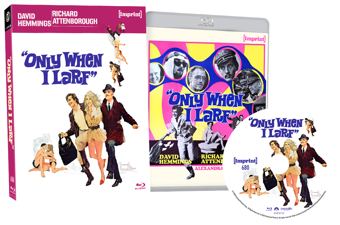Only When I Larf (1968) Limited Edition (Australian Import) [Blu-ray] contents