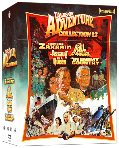 Tales of Adventure: Collection 12 Limited Edition Hardbox (Australian Import) [Blu-ray] front and spine