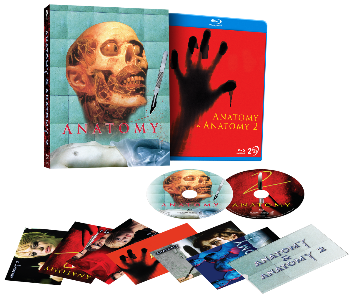 Anatomy + Anatomy 2 Limited Edition Lenticular Hardcase (Australian Import) [Blu-ray] contents