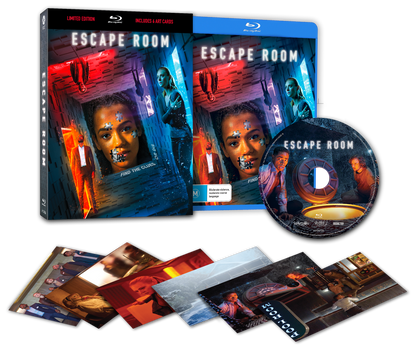Escape Room (2019) Limited Edition Lenticular Hardcase (Australian Import) [Blu-ray] contents