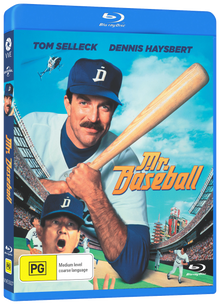 Mr. Baseball (Australian Import) [Blu-ray] front and spine
