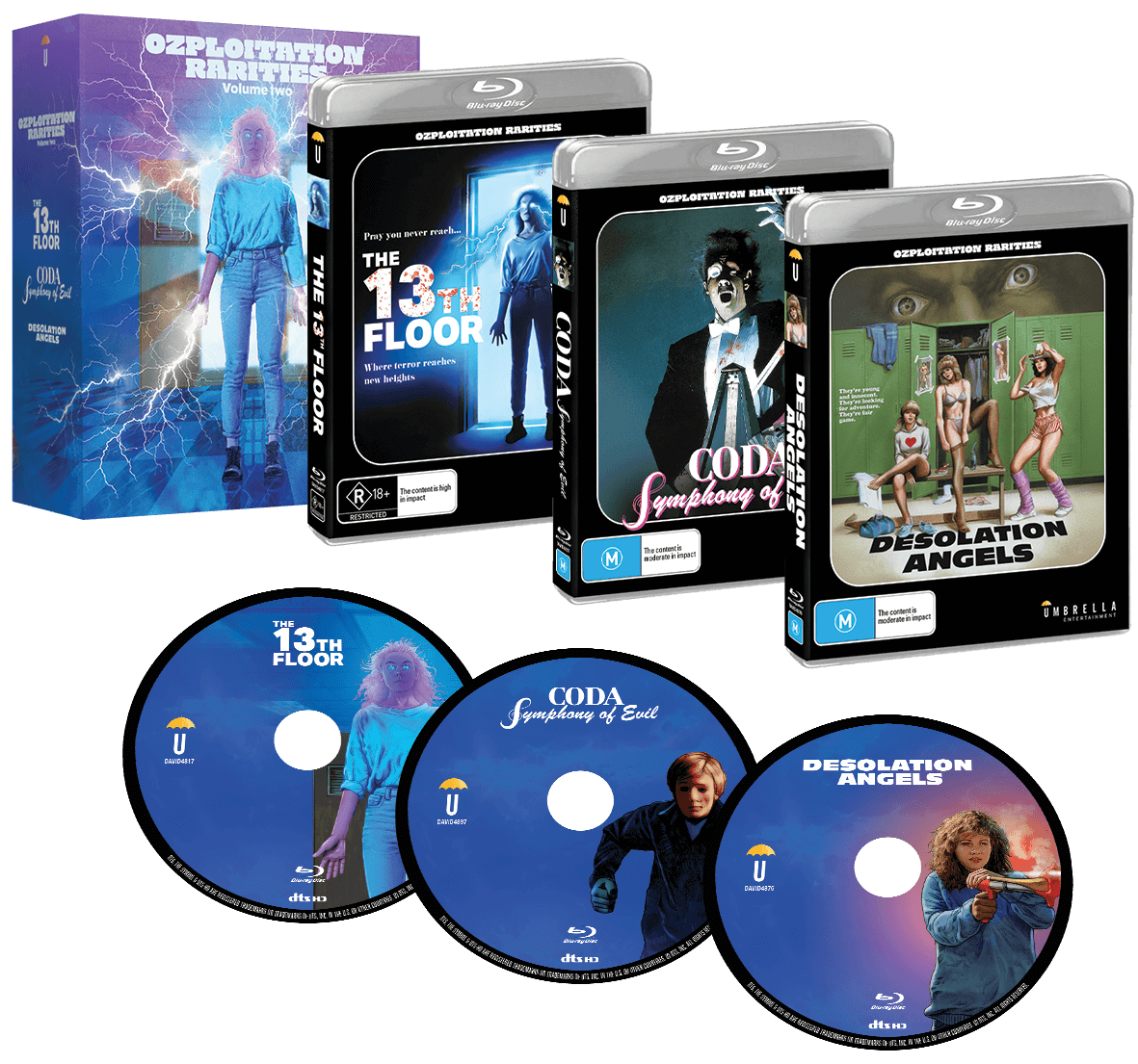 Ozploitation Rarities Volume 2 (Australian Import) [Blu-ray] contents
