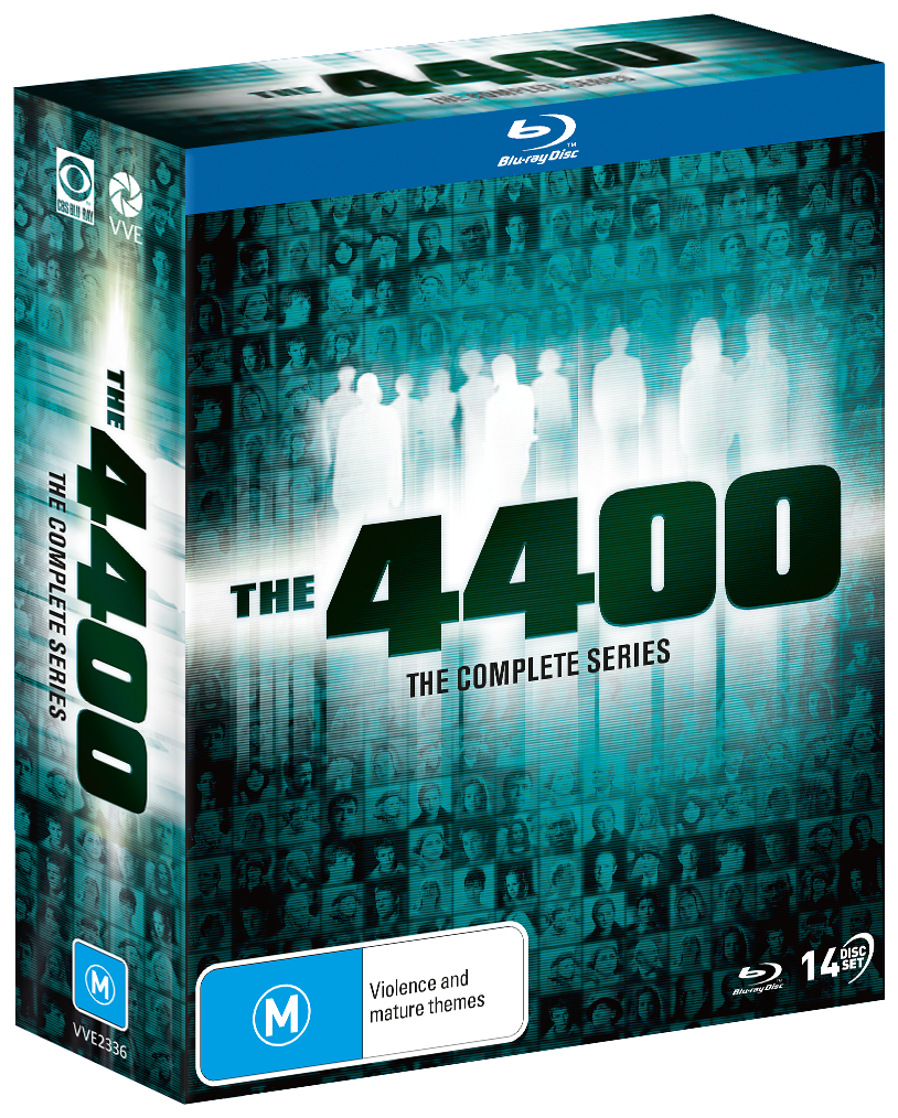 The 4400: The Complete Series (Australian Import) [Blu-ray] front and spine