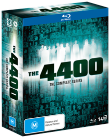 The 4400: The Complete Series (Australian Import) [Blu-ray] front and spine