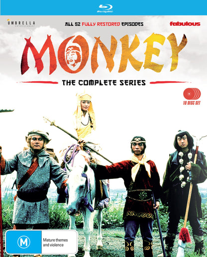 Monkey complete series Australian Blu-ray front cover