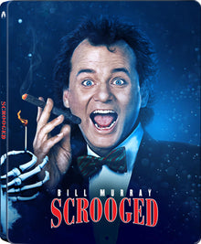 Scrooged Limited Edition Steelbook [4K Ultra HD + Blu-ray] - front packshot